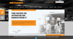 Desktop Screenshot of metronik.net